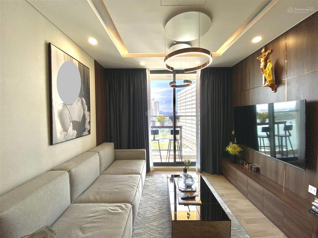 Cho thuê căn hộ 1 phòng ngủ +, nội thất sang trọng, tòa nhà ct1 luxury riverside, vcn phước long