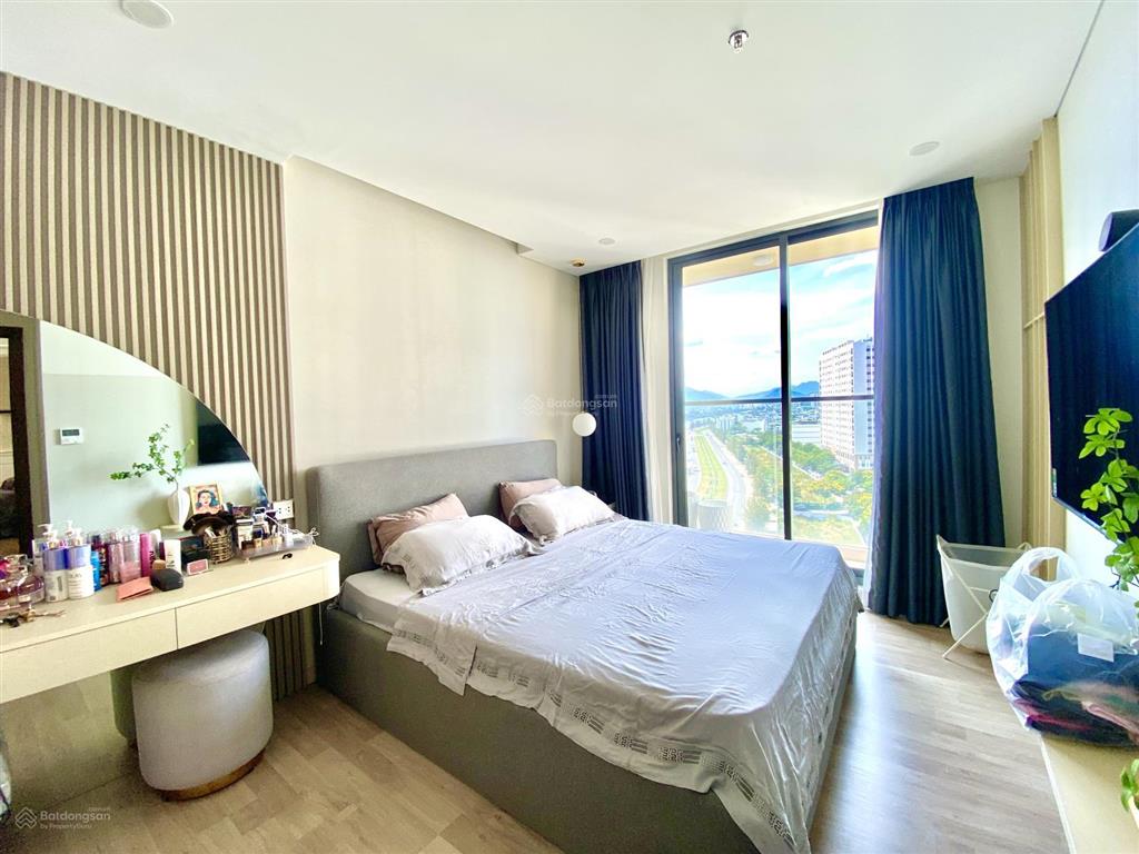 Cho thuê căn hộ 1 phòng ngủ +, nội thất sang trọng, tòa nhà ct1 luxury riverside, vcn phước long