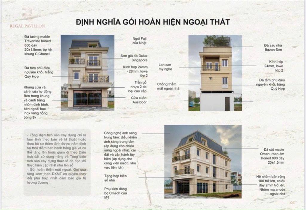 Đừng để tiền "ngủ quên" sở hữu ngay "cỗ máy in tiền" regal pavillon sổ hồng trao tay!