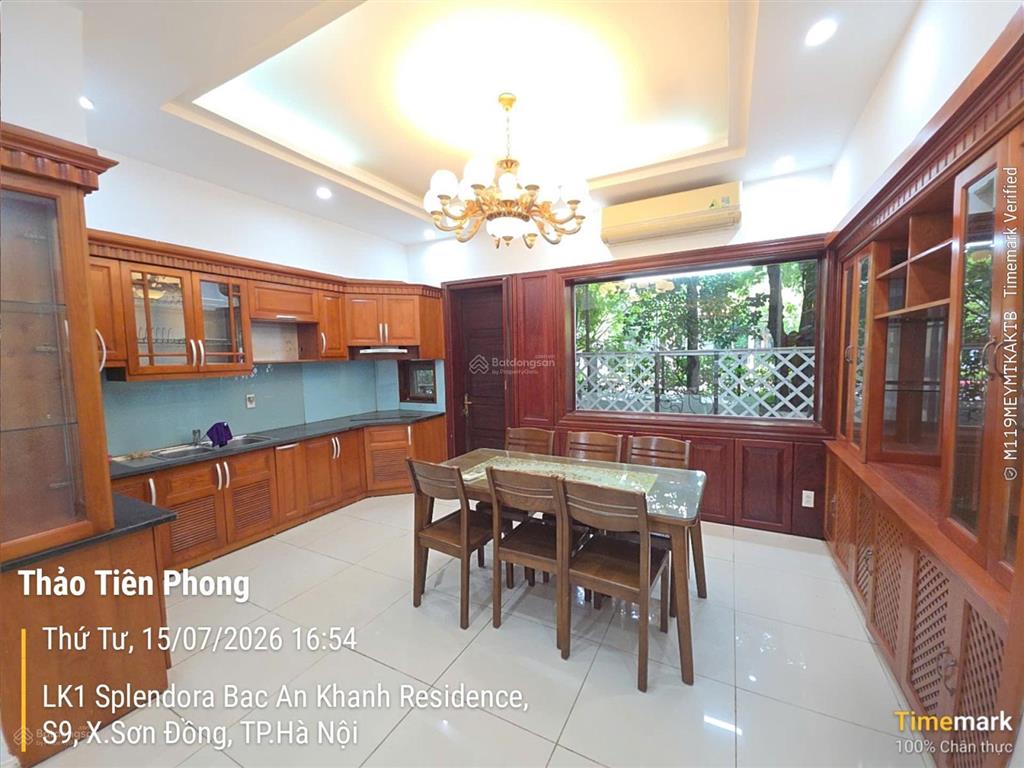 Chuyển nhượng liền kề splendora 102,6m², sổ đỏ. nhà sửa đẹp, 2 mặt thoáng, giá 24 tỷ thương lượng