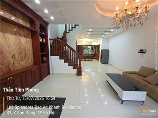 Chuyển nhượng liền kề splendora 102,6m2, sổ đỏ. nhà sửa đẹp, 2 mặt thoáng, giá 24 tỷ thương lượng