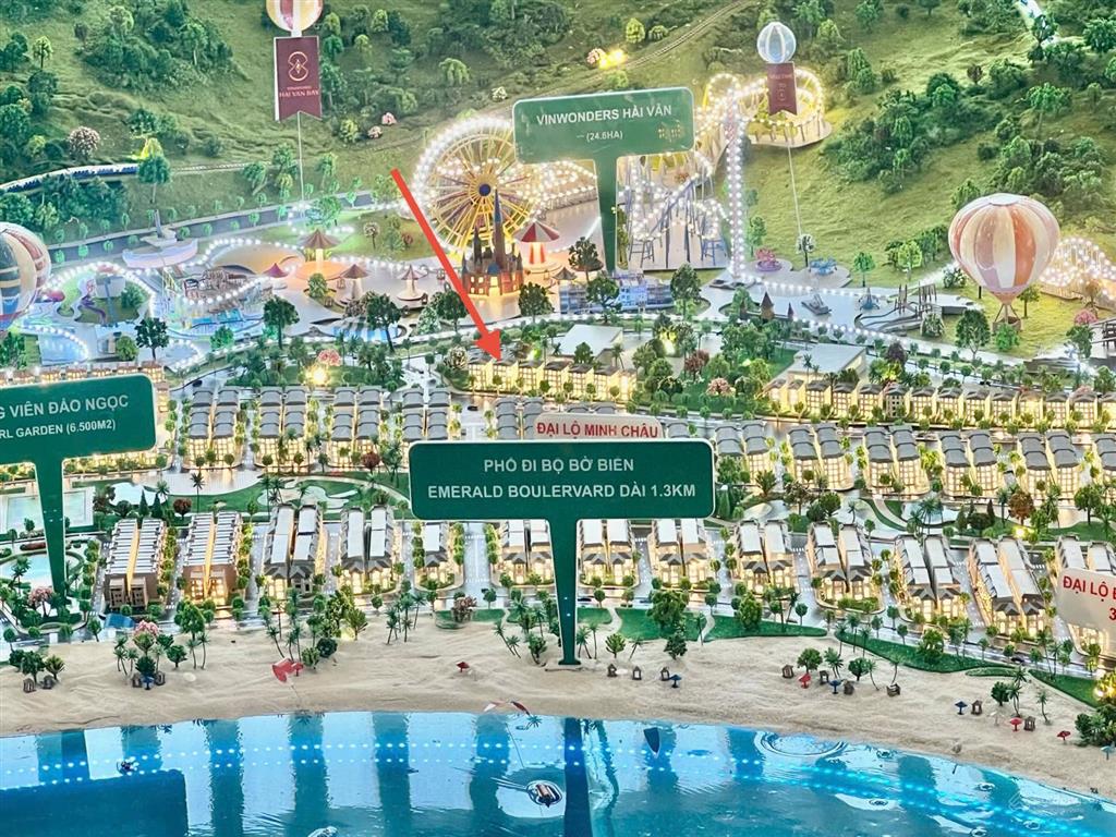 Đơn lập 400m2+ hướng biển+ mặt tiền 16m, thoáng 04 mặt+ đường 35m+ bãi đỗ xe+ kế bên vinwonder