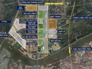 Bán lô đất biệt thự 200m2 lô 04c9 tái định cư bắc sông cấm (khu c chân cầu nguyễn trãi)