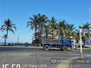 Sát biển, khu phố tây sầm uất, đất mặt tiền ngô thì sỹ, ngang 13m, dt 174m2, kiệt sau thoáng