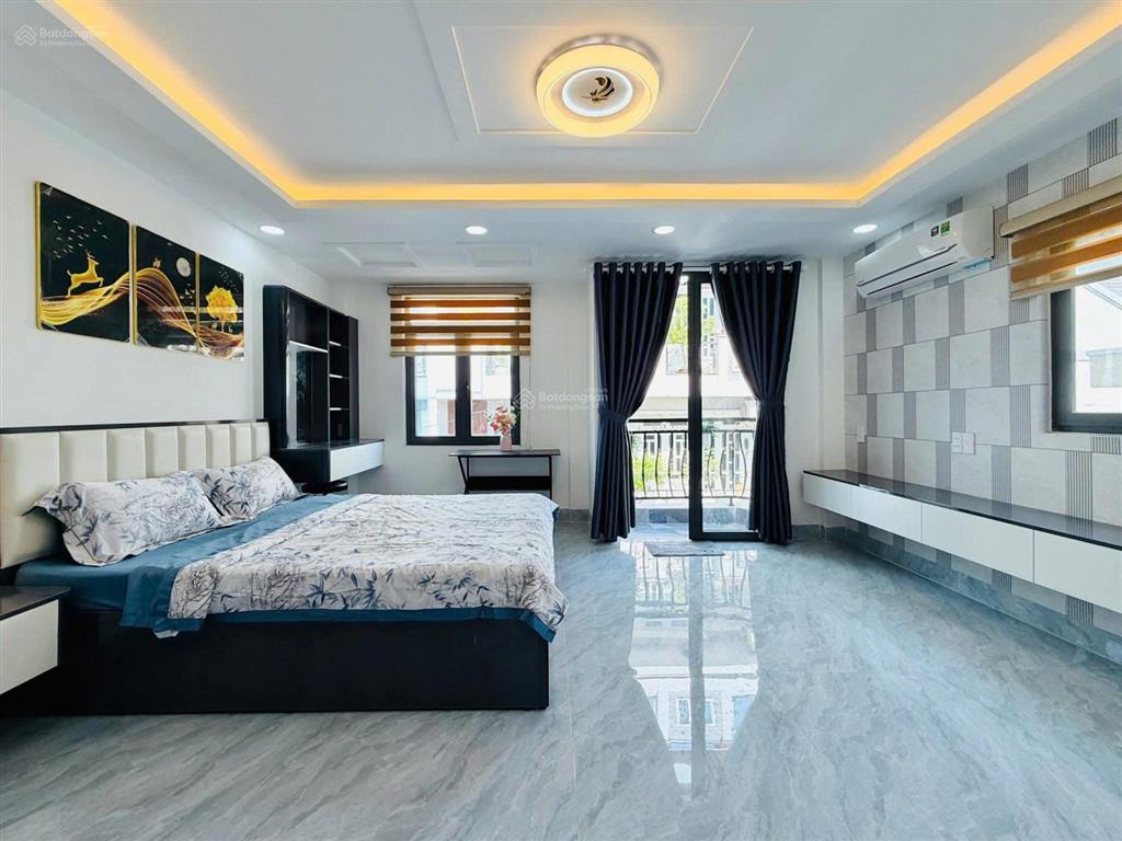 Bán gấp nhà mai xuân thưởng, 64m2, 5 tầng đúc kiên cố, 5pn 6wc, kế chợ bình tây, hẻm xe tải tới nhà