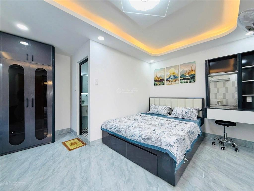 Bán gấp nhà mai xuân thưởng, 64m2, 5 tầng đúc kiên cố, 5pn 6wc, kế chợ bình tây, hẻm xe tải tới nhà