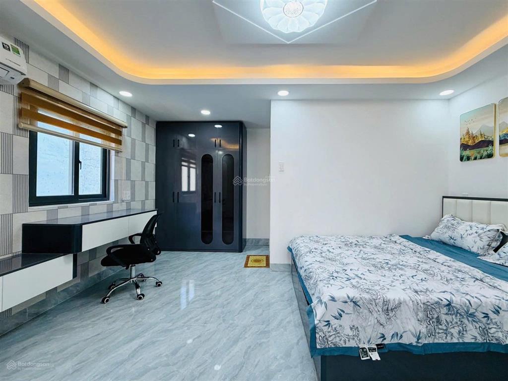Bán gấp nhà mai xuân thưởng, 64m2, 5 tầng đúc kiên cố, 5pn 6wc, kế chợ bình tây, hẻm xe tải tới nhà