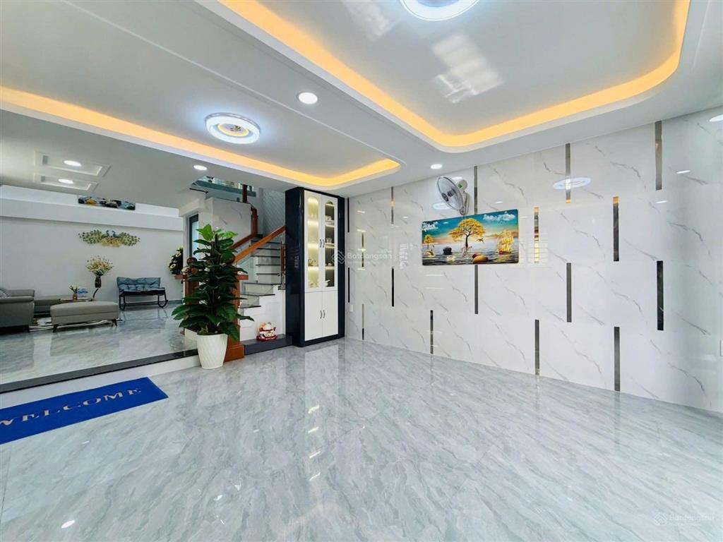Bán gấp nhà mai xuân thưởng, 64m2, 5 tầng đúc kiên cố, 5pn 6wc, kế chợ bình tây, hẻm xe tải tới nhà