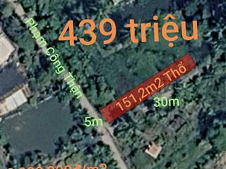 Bán lô đất thổ giá đầu tư gần Quốc Lộ 50B giá 439 triệu