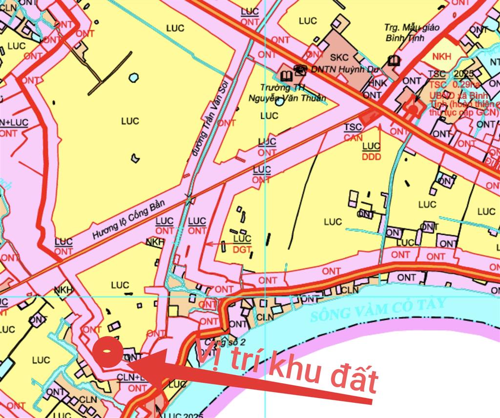 Bán lô đất lúa làm dự án dân cư giá 6,5 tỷ