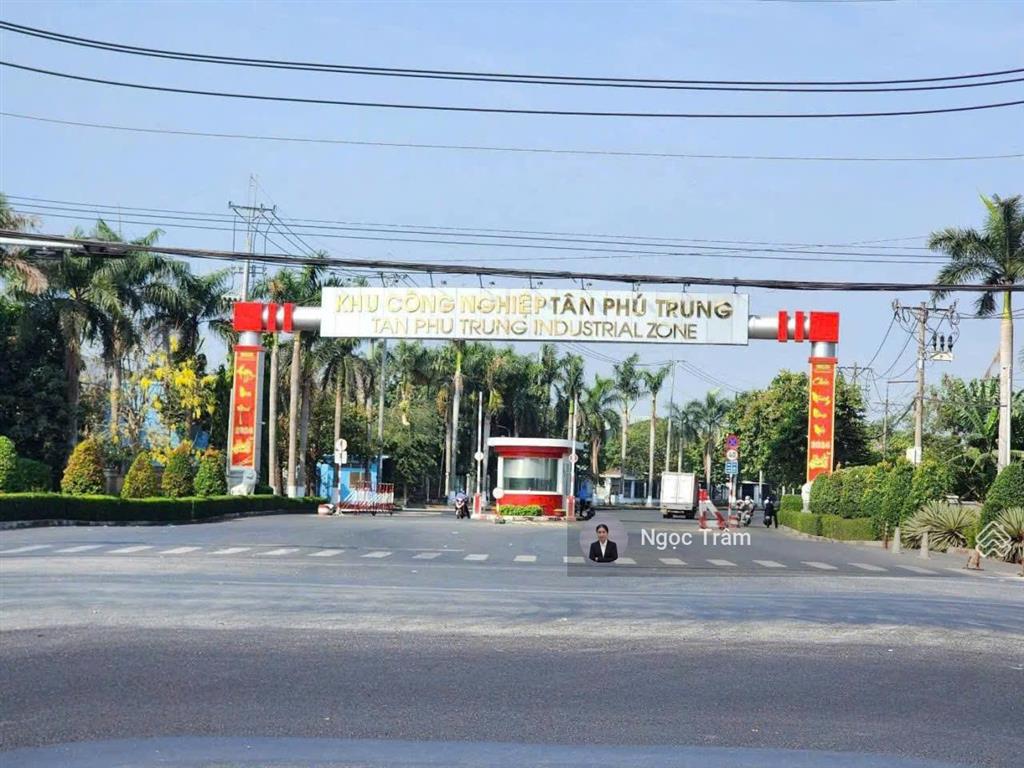 Bán gấp lô đất 86m2 (5,5x15m) 500 triệu ngay đường tỉnh lộ 2 xã tân phú trung huyện củ chi