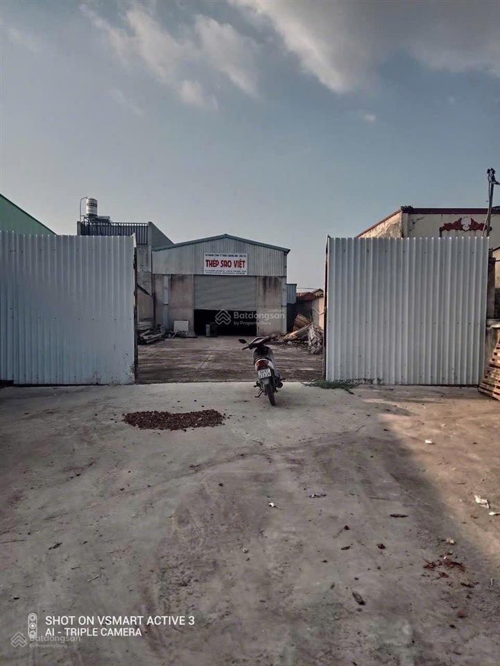 Bán kho, nhà xưởng shr măt tiền đường vườn thơm, bình lợi, tphcm chỉ, 9,5 tỷ, 520 m2 , hđt sẵn