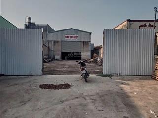Bán kho, nhà xưởng shr măt tiền đường vườn thơm, bình lợi, tphcm chỉ, 9,5 tỷ, 520 m2 , hđt sẵn