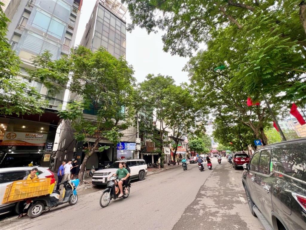 Mặt phố đền lừ 110m, lô góc, thang máy,vỉa hè đá bóng, kinh doanh 56 tỷ