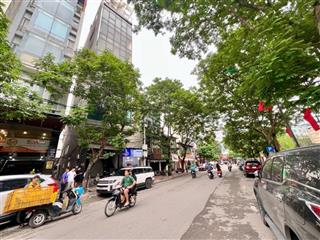 Mặt phố đền lừ 110m, lô góc, thang máy,vỉa hè đá bóng, kinh doanh 56 tỷ