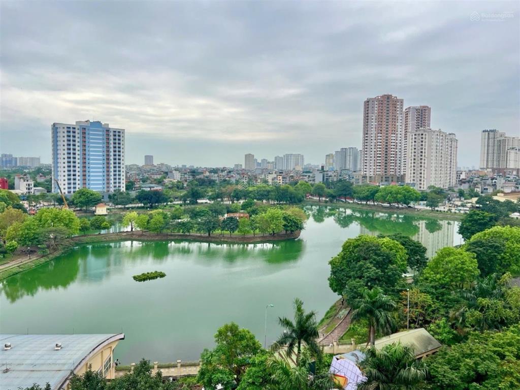Mặt phố đền lừ 110m, lô góc, thang máy,vỉa hè đá bóng, kinh doanh 56 tỷ