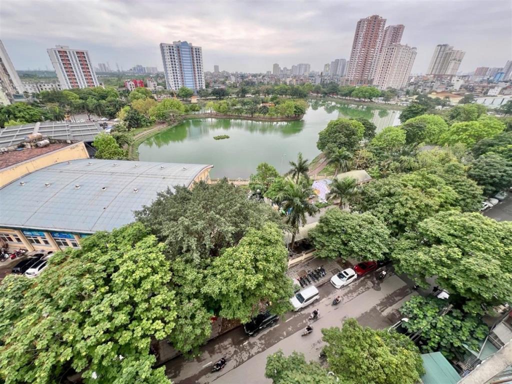 Mặt phố đền lừ 110m, lô góc, thang máy,vỉa hè đá bóng, kinh doanh 56 tỷ