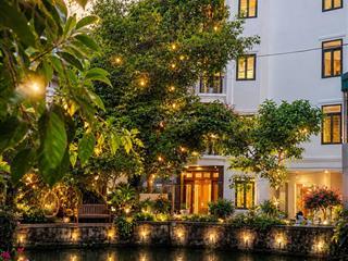 Trương định 55m2, 5 tầng thang máy, lô góc, view hồ, sân vườn giá 11,5 tỷ