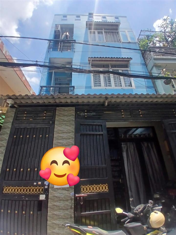 Tân phú  hẻm 6m thông  đường tân kỳ tân quý  5.4 x 15m  4 tầng  8.5 tỷ.