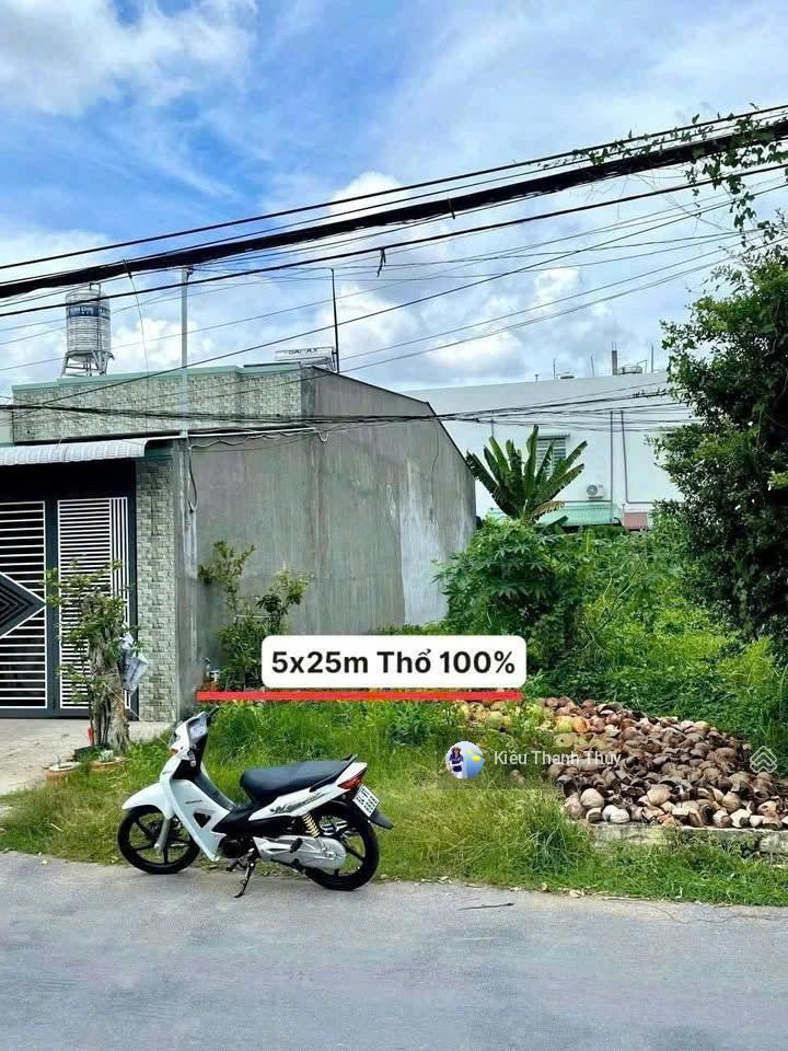 Thanh lý nhanh lô đất để về quê dt 90m2 giá 1tỷ2 ngay bệnh viện xuyên á, củ chi sổ hồng riêng.