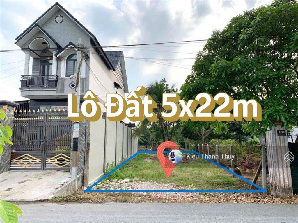 Đất đ.cao thị bèo, tân an hội, củ chi. 110m2 giá 1 tỷ 100 triệu. sổ riêng ngay gần kcn tây bắc