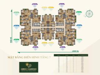 Bán căn hộ 180m2 chung cư green diamond 93 láng hạ