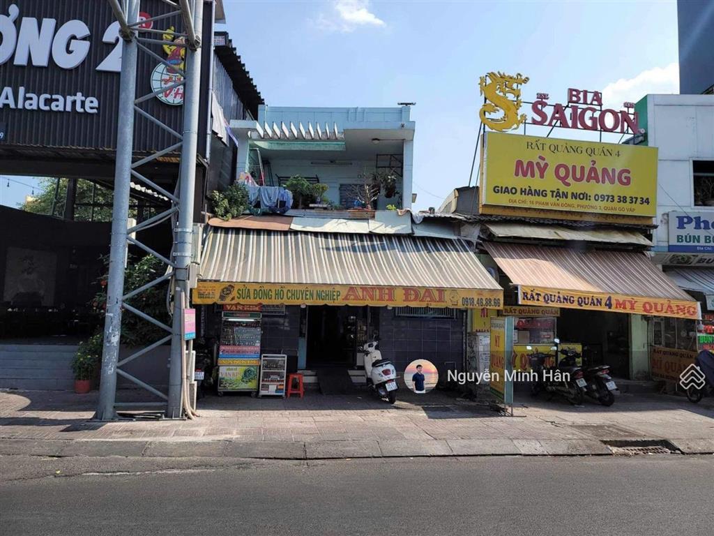 Mtkd phạm văn đồng 6x16m cn 95m2 2 lầu vị trí trung tâm kinh doanh f&b giảm còn 16 tỷ tl