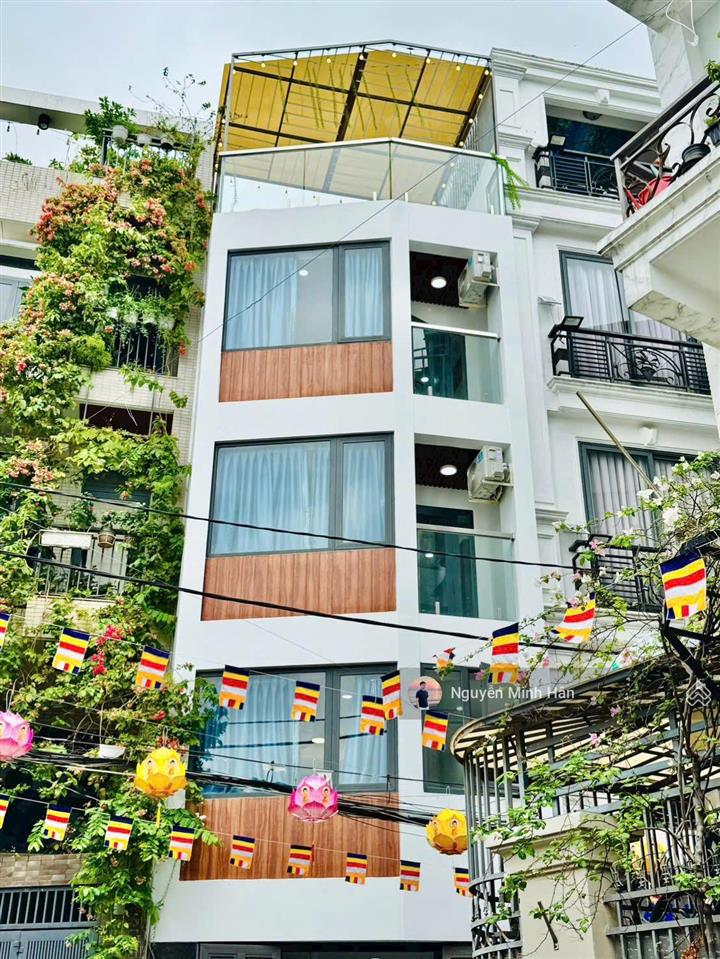Nhà mới cạnh bờ sông vàm thuật, hxh 26 trần bá giao p5 4x11m cn 41m² 5l 6pn giảm giá còn 7,65 tỷ tl
