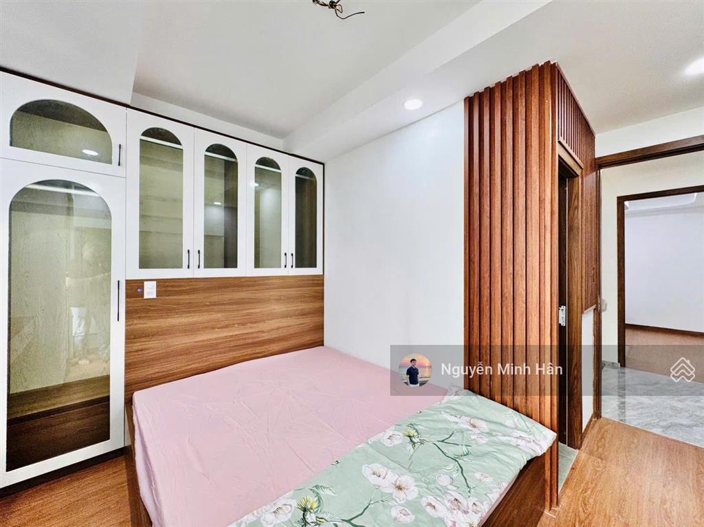 Nhà mới cạnh bờ sông vàm thuật, hxh 26 trần bá giao p5 4x11m cn 41m² 5l 6pn giảm giá còn 7,65 tỷ tl