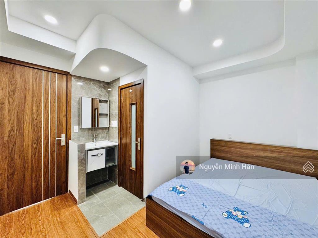 Nhà mới cạnh bờ sông vàm thuật, hxh 26 trần bá giao p5 4x11m cn 41m² 5l 6pn giảm giá còn 7,65 tỷ tl