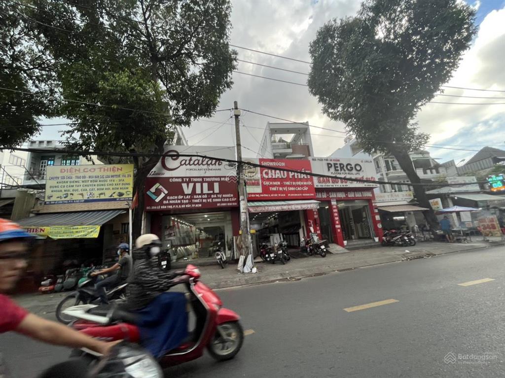Mặt tiền lê văn thọ, gò vấp, dt 4.6x20m, đúc 2 tấm, giá 12.5 tỷ tl