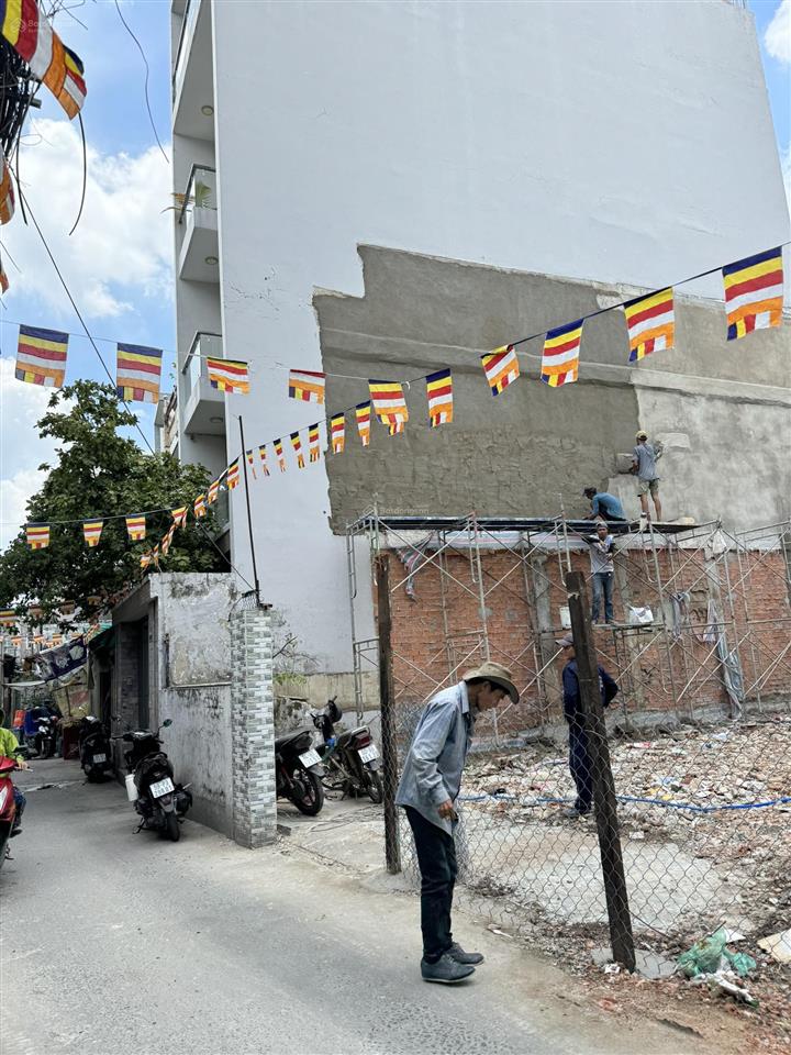 [ 2 tỷ 850 ] đất hẻm 6m ngay đường phan chu trinh , bình thạnh . phù hợp đầu tư kinh doanh . shr
