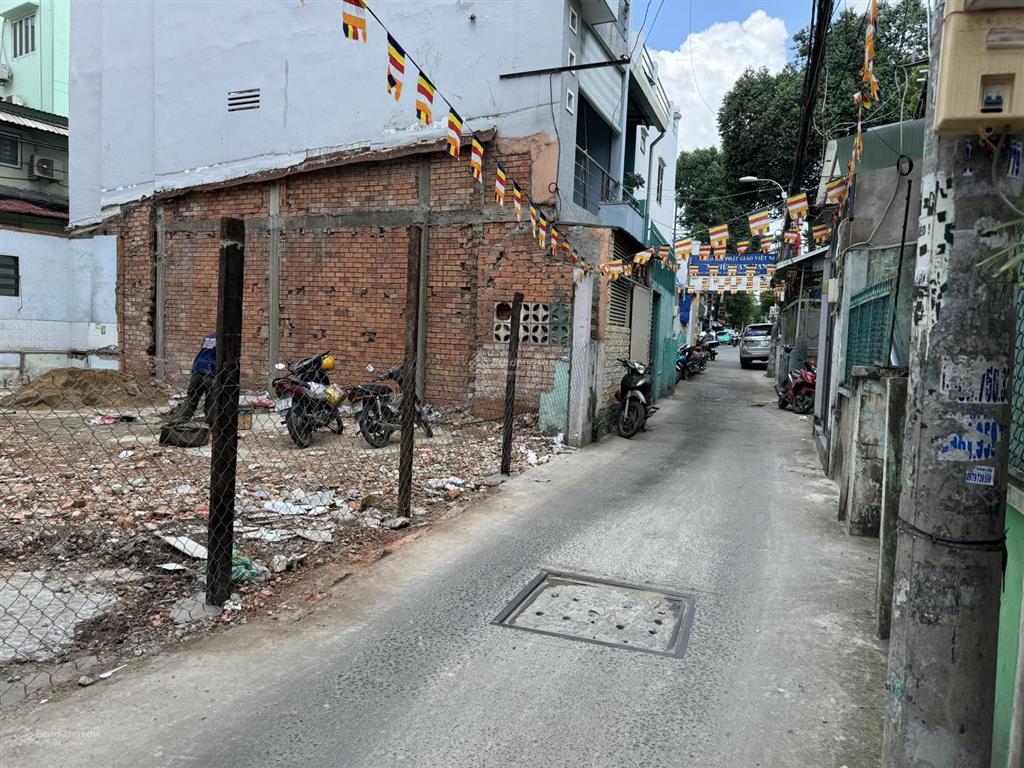 [ 2 tỷ 850 ] đất hẻm 6m ngay đường phan chu trinh , bình thạnh . phù hợp đầu tư kinh doanh . shr