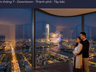 Căn stu view pháo hoa thành phố và sông duy nhất quỹ hàng fours tower
