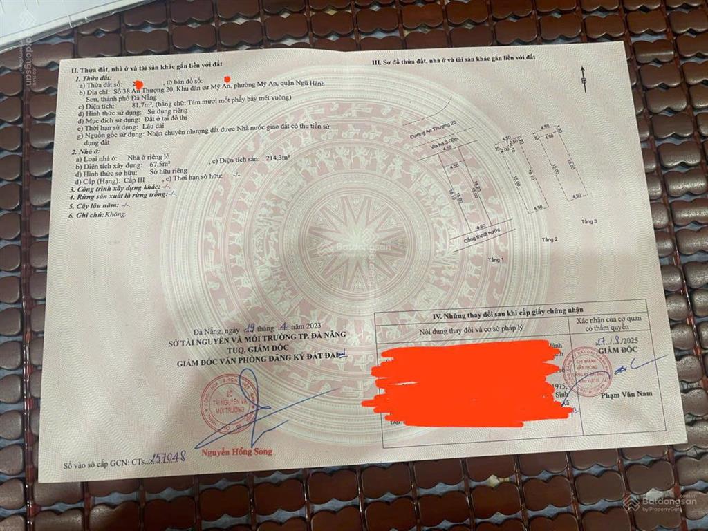 Bán tòa căn hộ 3 tầng mặt tiền an thượng 20, 7 căn hộ, 82m2, 11,9 tỷ
