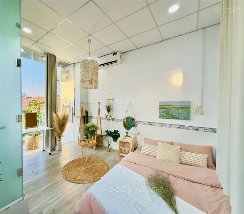 Căn hộ studio ban công full nội thất decor cực chill tại lâm văn bền, quận 7