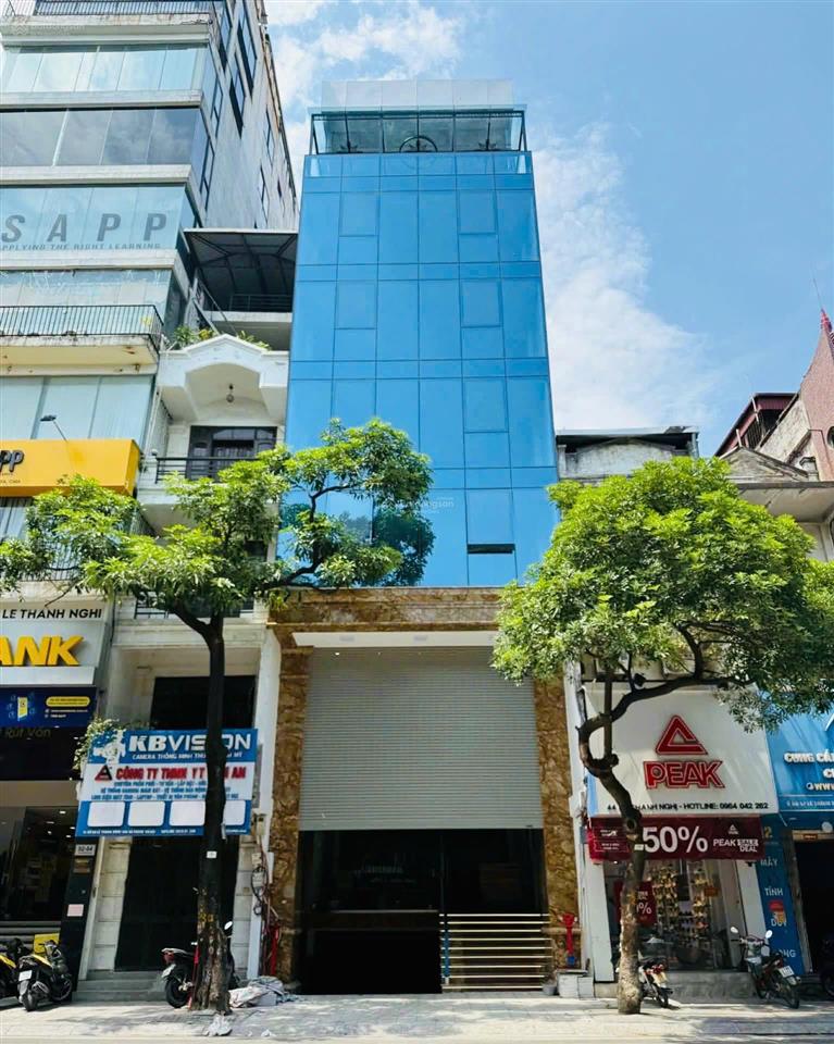 Nhà mới  có hầm, thang máy, pccc  mp thanh nhàn  120m² x 4t  mt 6m  70 triệu