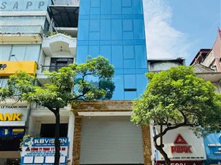 Nhà mới  có hầm, thang máy, pccc  mp thanh nhàn  120m² x 4t  mt 6m  70 triệu