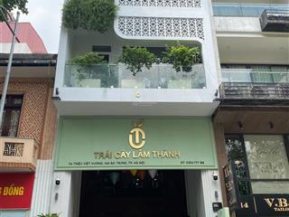 Mp triệu việt vương  thông sàn  thang máy  mt 6m  90m² x 6 tầng  70 triệu/tháng