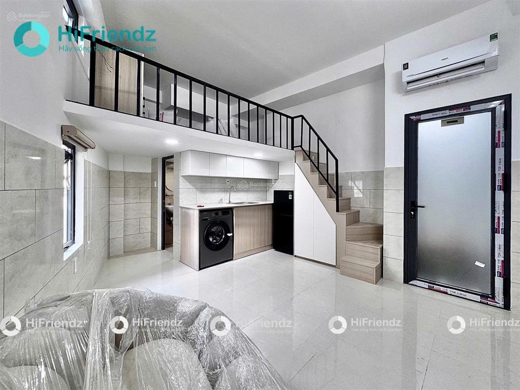 Quận 10 cho thuê duplex full nội thất, gác cao, cửa sổ thoáng