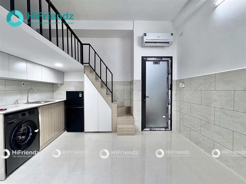 Quận 10 cho thuê duplex full nội thất, gác cao, cửa sổ thoáng