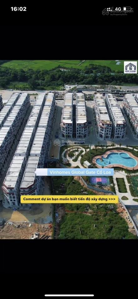 Cho thuê nhà liền kề vinhome cổ loa, phân khu ánh dương (65m2)
