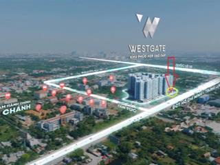 Bán shophouse westgate bình chánh, căn góc, 3 mặt tiền, 300m² đã có sổ hồng riêng