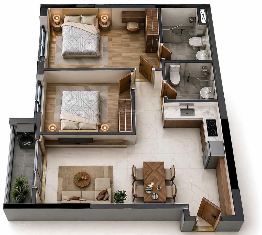 Bán cc bcons newsky, 3,1 tỷ, 55m2, 2pn, 2wc, tại quốc lộ 13, p lái thiêu, thuận an