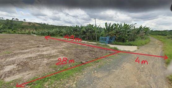 Chủ cần bán 4 thửa liền kề hòa bắc, di linh, lâm đồng, giá bán 2.7 tỷ tl
