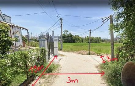 Bán đất 3 mặt kiệt nguyễn huệ, thôn công chánh, tuy phước, bình định giá 2 tỷ