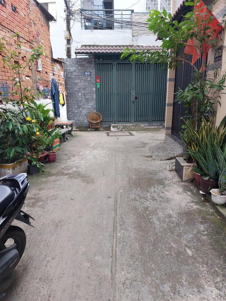 Cho thuê nhà nguyên căn 36/33 lê đình thám, trệt lửng 2 lầu st  giá thuê 10tr/th