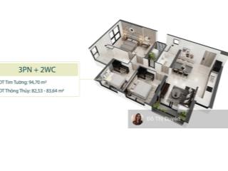 Bán 3 p ngủ, căn góc, tòa spremium, chung cư sky oasis ecopark  giá 67,5tr/m2