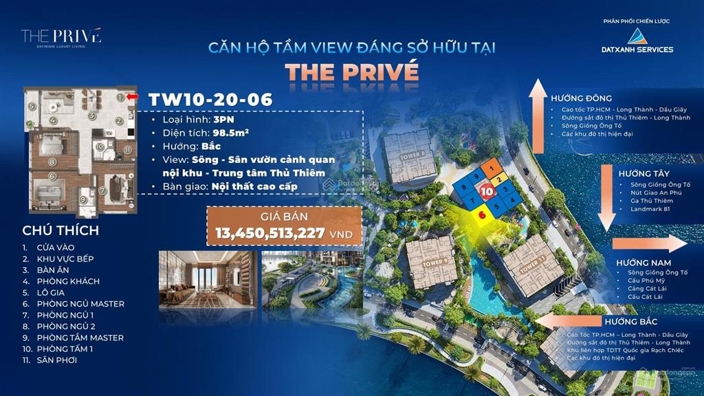 The privé 3pn view hồ & nội khu đẹp nhất tower | tầng đẹp hiếm có