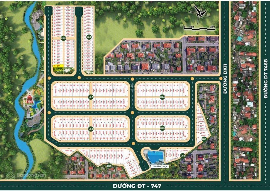 Bán đất nền tân uyên central point vị trí hiếm 2 mặt tiền đường nội khu, giá 2,3 tỷ/69m²